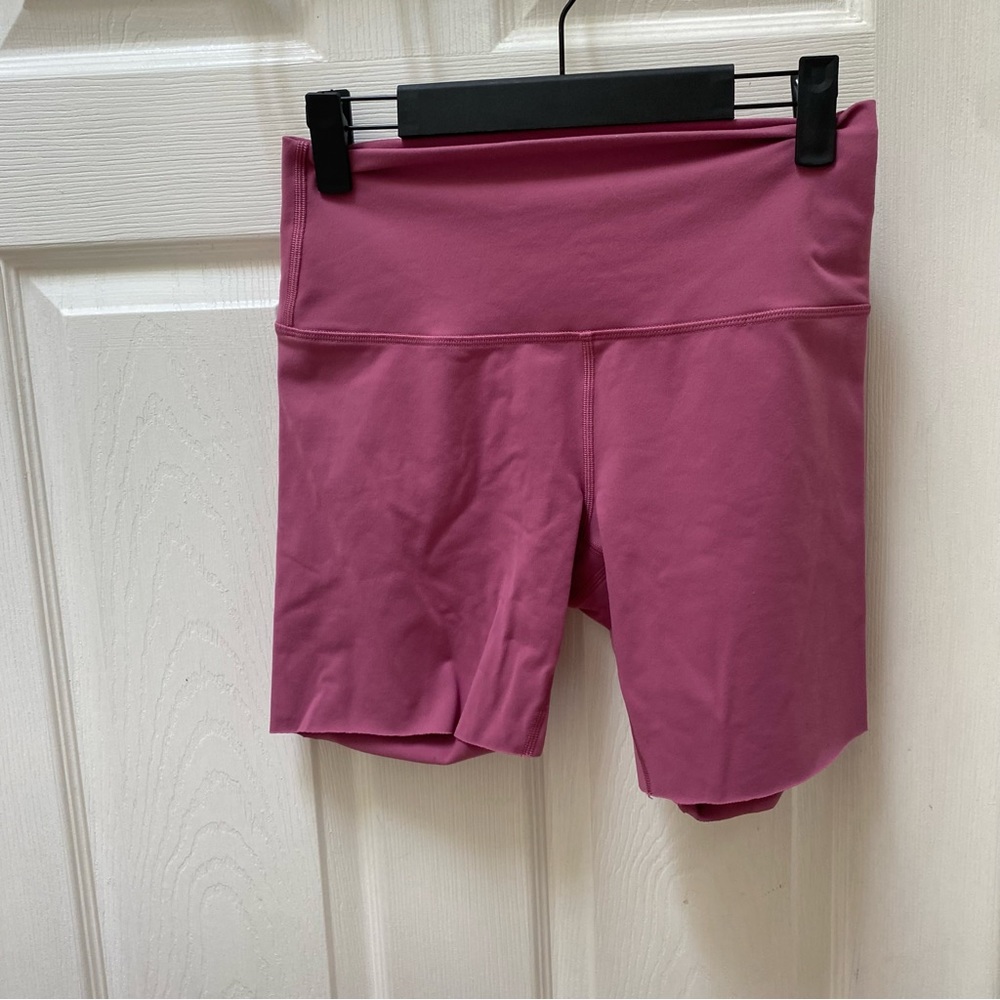 lululemon athletica Pink Bike Shorts